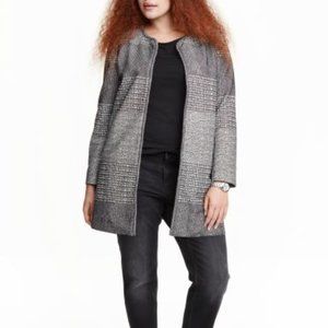 H&M+ Textured coat